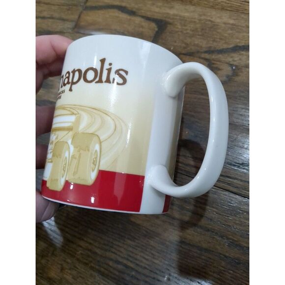 2011 Starbucks Global Icon Series Indianapolis INDY 500 Coffee Mug 16 oz - Picture 2 of 6